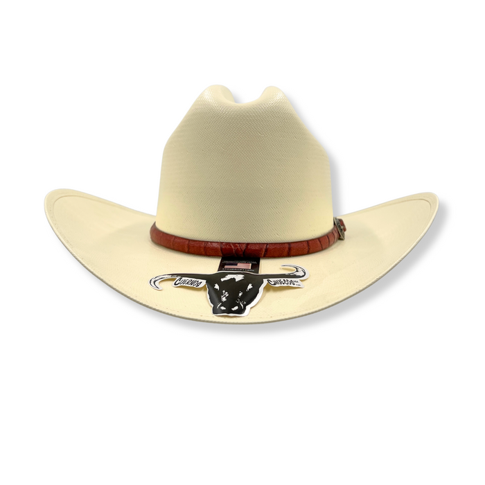 Cuernos Chuecos Sombrero 150X Chaparral Sinaloa Estilo Panther Belico