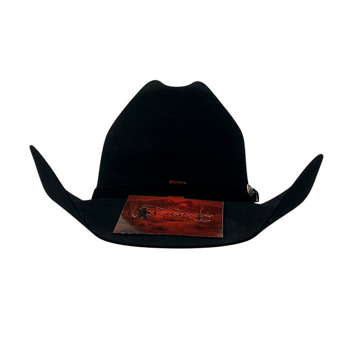 Long Rope 4X Texas Black Felt Cowboy Hat