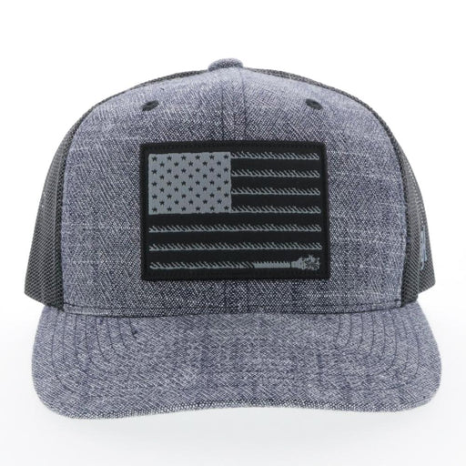 Hooey Liberty Roper Navy 6-Panel Trucker Hat 2010T-NVBK