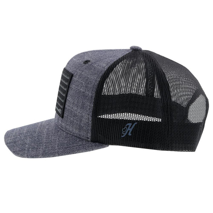 Hooey Liberty Roper Navy 6-Panel Trucker Hat 2010T-NVBK