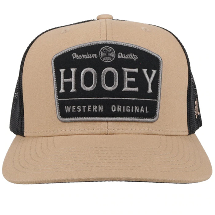 HOOEY Men's Trip Patch Trucker Cap - 2108T-TNBK