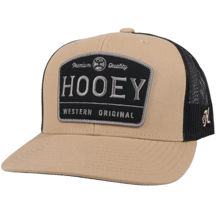 HOOEY Men's Trip Patch Trucker Cap - 2108T-TNBK