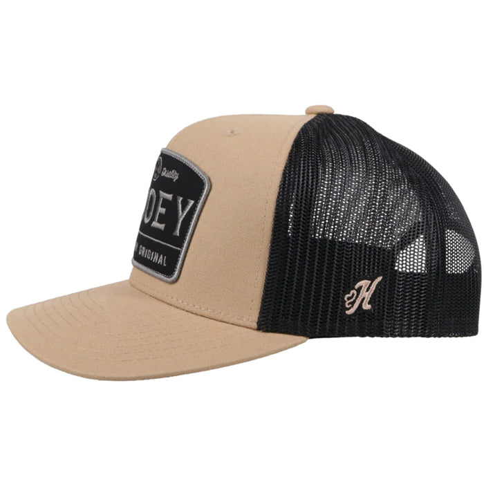 HOOEY Men's Trip Patch Trucker Cap - 2108T-TNBK