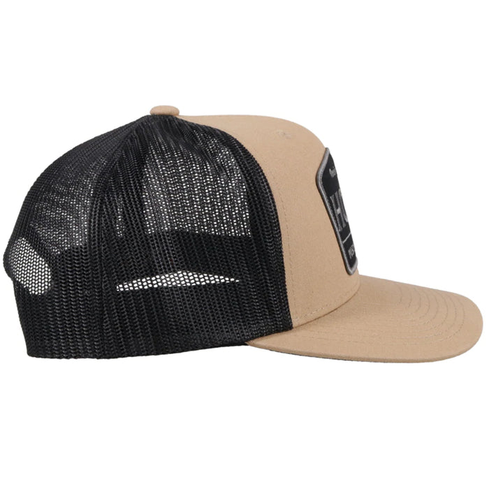 HOOEY Men's Trip Patch Trucker Cap - 2108T-TNBK