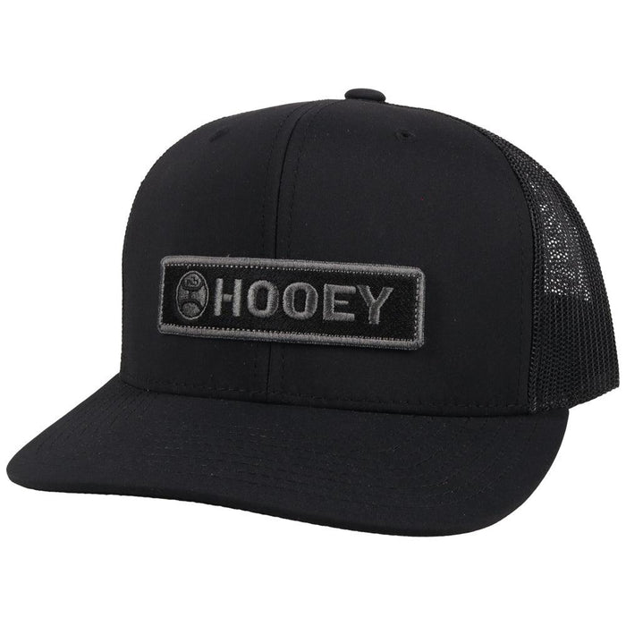 Hooey Men's LOCKUP Black Trucker Cap - 2113T-BK
