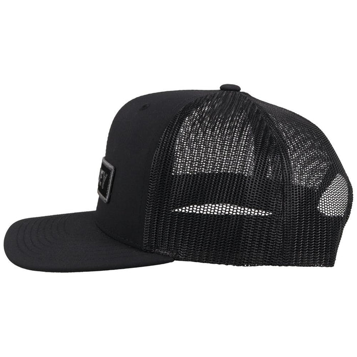 Hooey Men's LOCKUP Black Trucker Cap - 2113T-BK