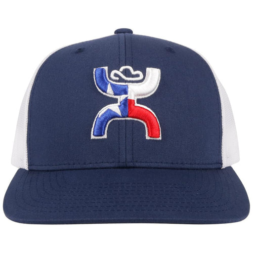 Hooey Texican Navy Snapback Cap 6-Panel 2120T-NVWH