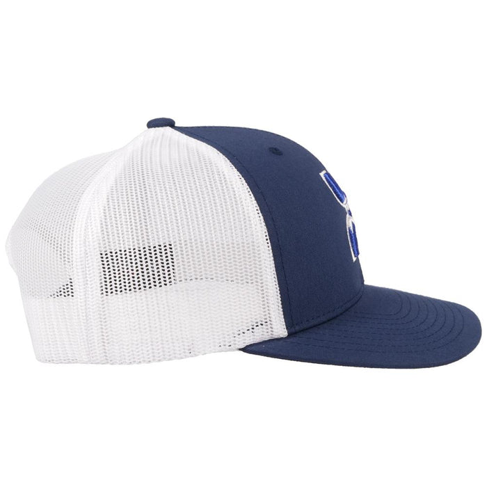 Hooey Texican Navy Snapback Cap 6-Panel 2120T-NVWH