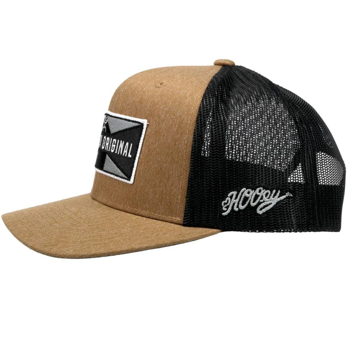 Hooey Holley Brown/Black Snapback Hat Western Original - 2130T-BRBK