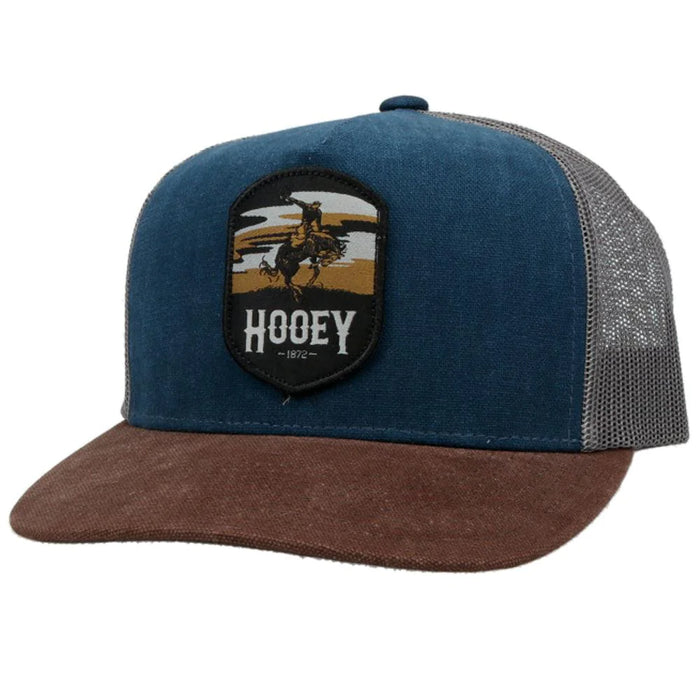 Hooey "Cheyenne" Blue/Charcoal Snapback - 2144T-BLCH