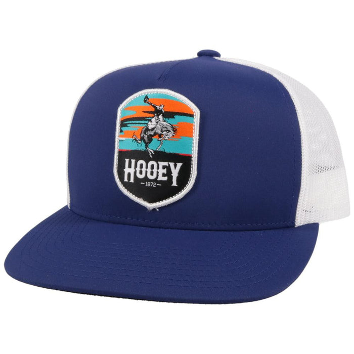 Hooey "Cheyenne" Navy & White Snapback Hat - 2144T-NVWH