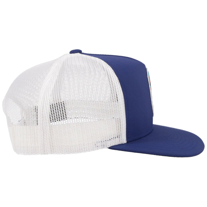 Hooey "Cheyenne" Navy & White Snapback Hat - 2144T-NVWH-Y
