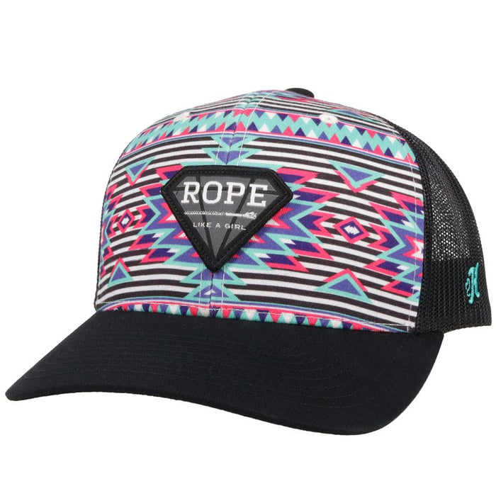 Hooey RLAG Pink/Aztec Snapback 6-Panel 2149T-AZBK