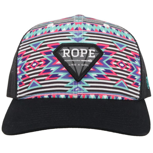 Hooey RLAG Pink/Aztec Snapback 6-Panel 2149T-AZBK