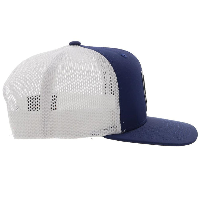 Hooey Bronx Navy/White Snapback Trucker Hat - 2203T-NVWH