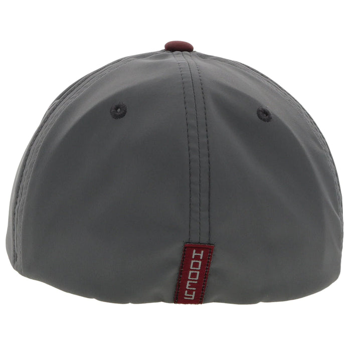 Hooey Solo III FlexFit Fitted Cap Maroon/Grey - 2219MAGY