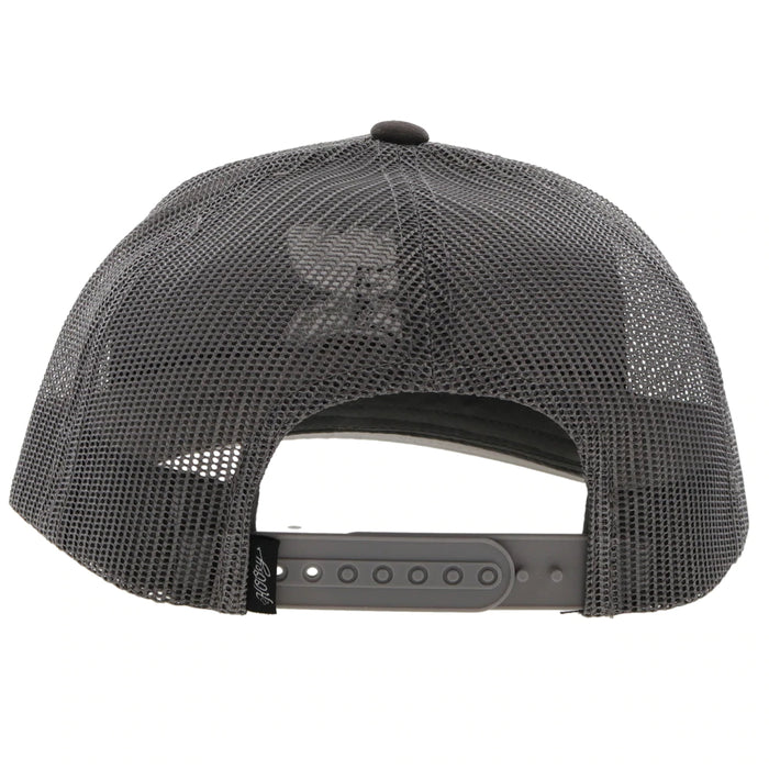 HOOEY Men's Trucker Cap -2220-BRGY Texican Brown/Grey