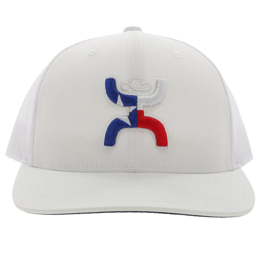 HOOEY Men's Trucker Cap - 2220T-WH Texican In White