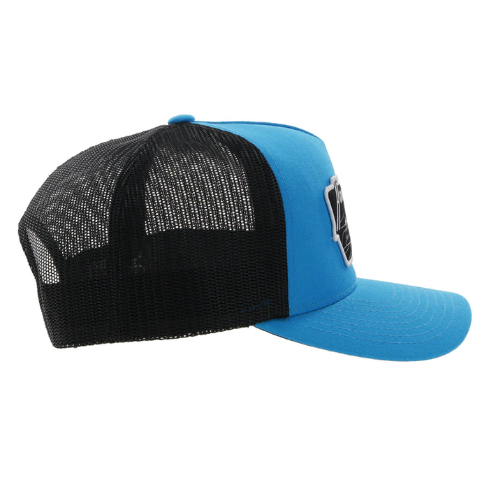 HOOEY Men's Davis Mountains Patch Trucker Cap - 2241T-BLBK