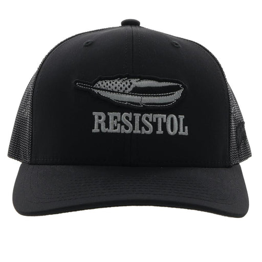 Hooey Resistol - Trucker American Feather Cap - 2251T-BK