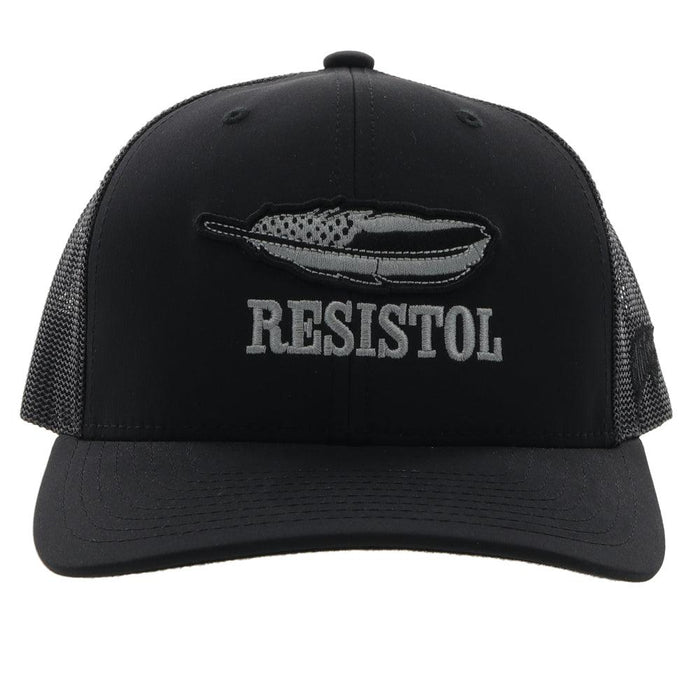 Hooey Resistol - Trucker American Feather Cap - 2251T-BK