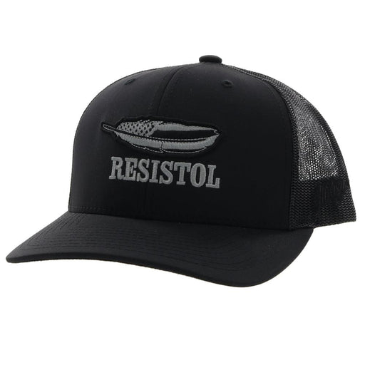 Hooey Resistol - Trucker American Feather Cap - 2251T-BK