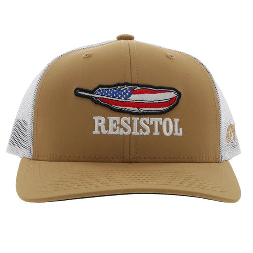 Hooey Resistol - Trucker American Feather Cap - 2251T-TNWH