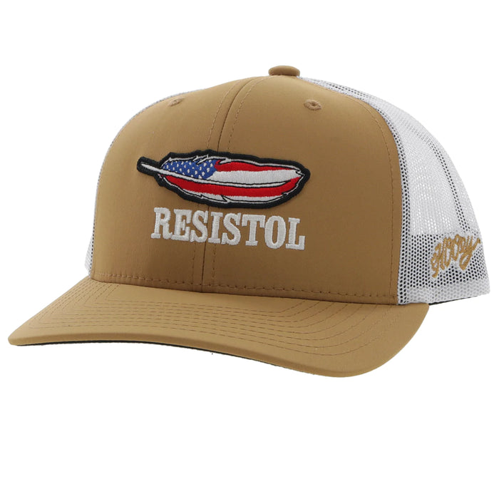 Hooey Resistol - Trucker American Feather Cap - 2251T-TNWH