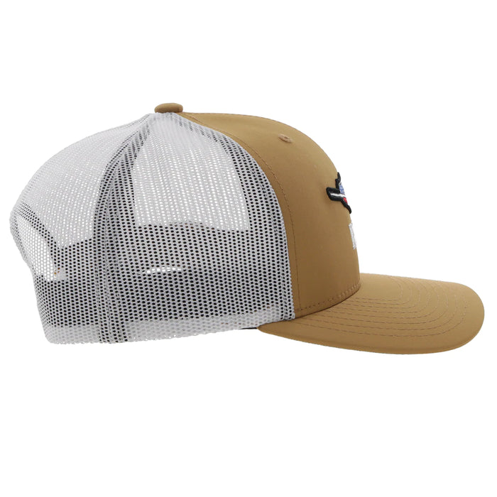 Hooey Resistol - Trucker American Feather Cap - 2251T-TNWH