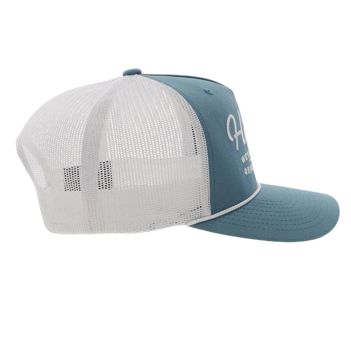 Hooey OG BLUE/WHITE OSFA Snapback Western Original Hat - 2260T-BLWH