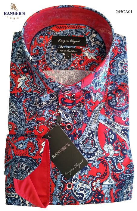 Camisa Ranger's Elegant Collection Estilo Esmirna