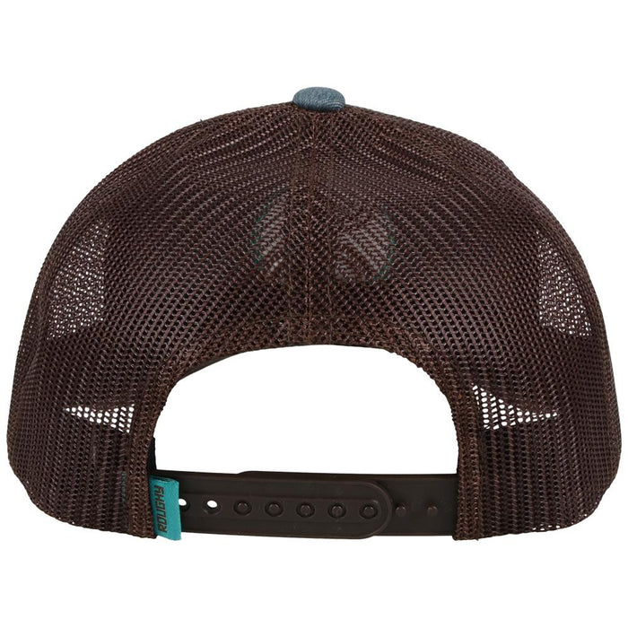 Hooey Strap Roughy Blue/Brown Snapback 6-Panel 4029T-BLBR