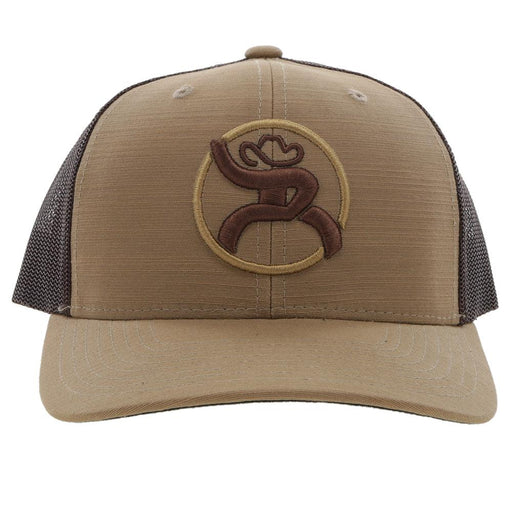 Hooey Strap Roughy Tan/Brown Snapback - 4031T-TNBR