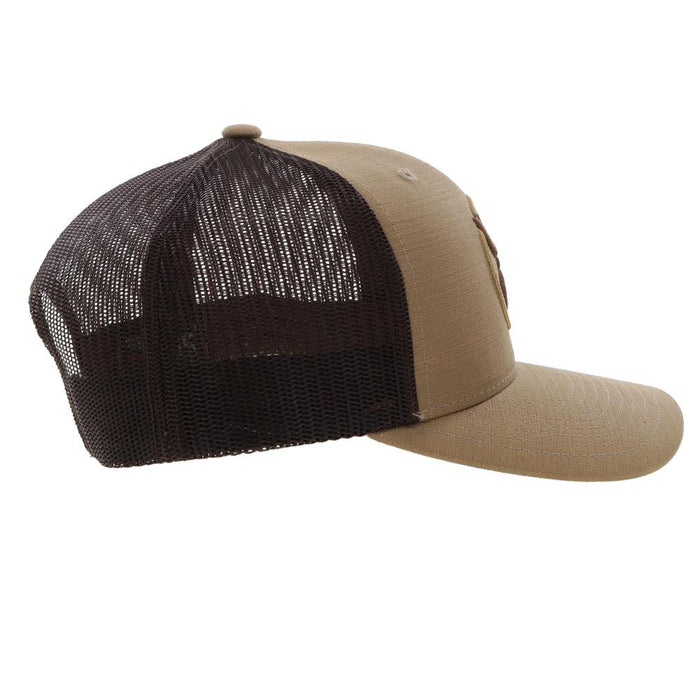 Hooey Strap Roughy Tan/Brown Snapback - 4031T-TNBR