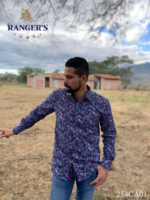 Camisa Ranger's Elegant Collection Estilo Madrid 254CA01
