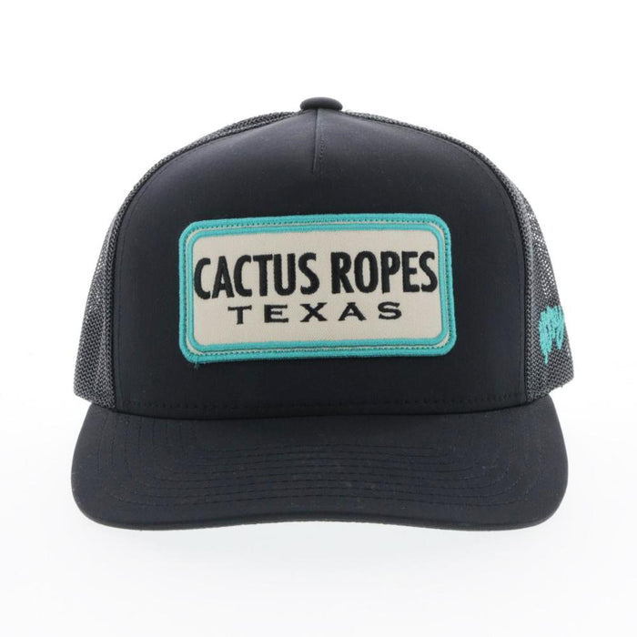 Hooey CR063 Cactus Ropes Snapback 6-Panel Black