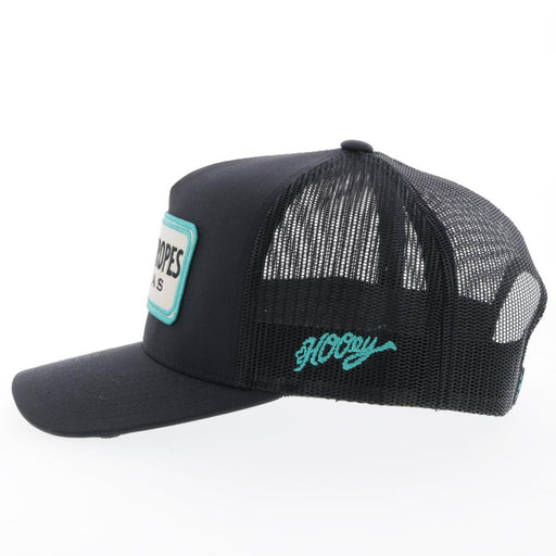 Hooey CR063 Cactus Ropes Snapback 6-Panel Black