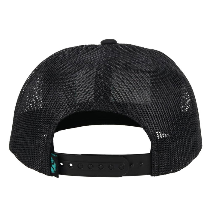 Hooey CR063 Cactus Ropes Snapback 6-Panel Black