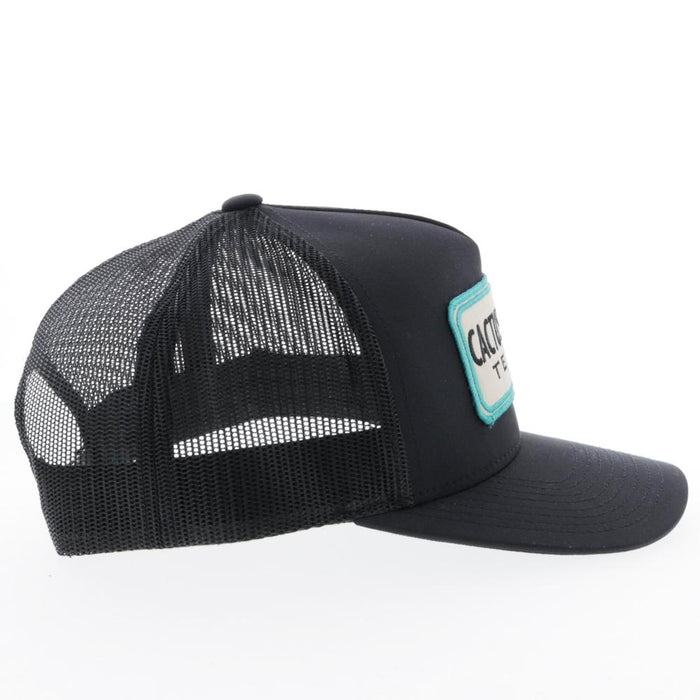 Hooey CR063 Cactus Ropes Snapback 6-Panel Black