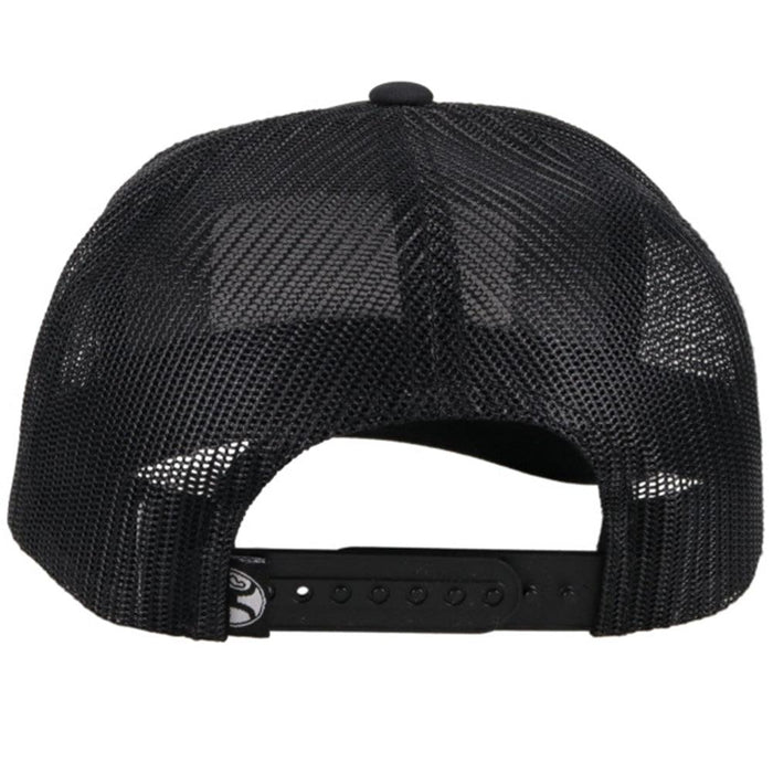 CR075 Cactus Ropes Texas Snapback 5-Panel Black