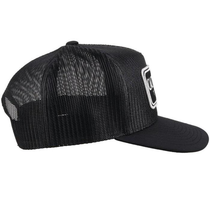 CR075 Cactus Ropes Texas Snapback 5-Panel Black