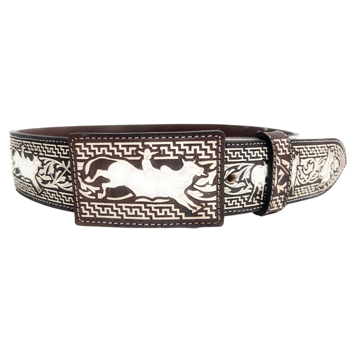 Cinto Charro En Lazer Estilo 9 Suertes charras