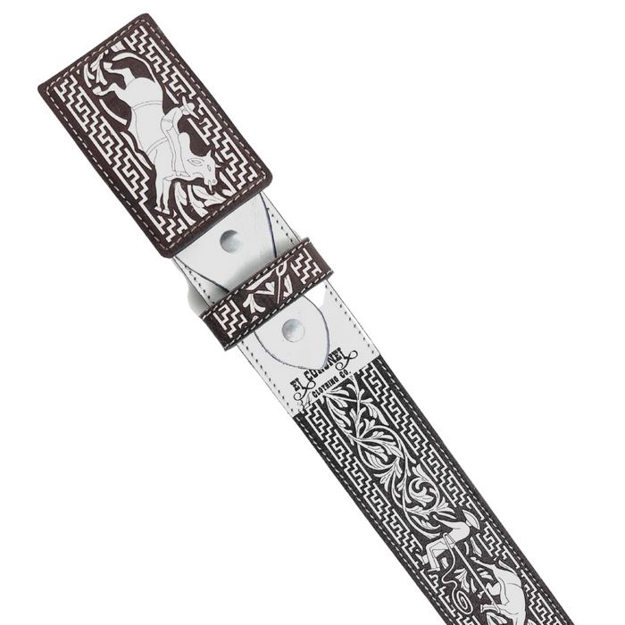 Cinto Charro En Lazer Estilo 9 Suertes charras