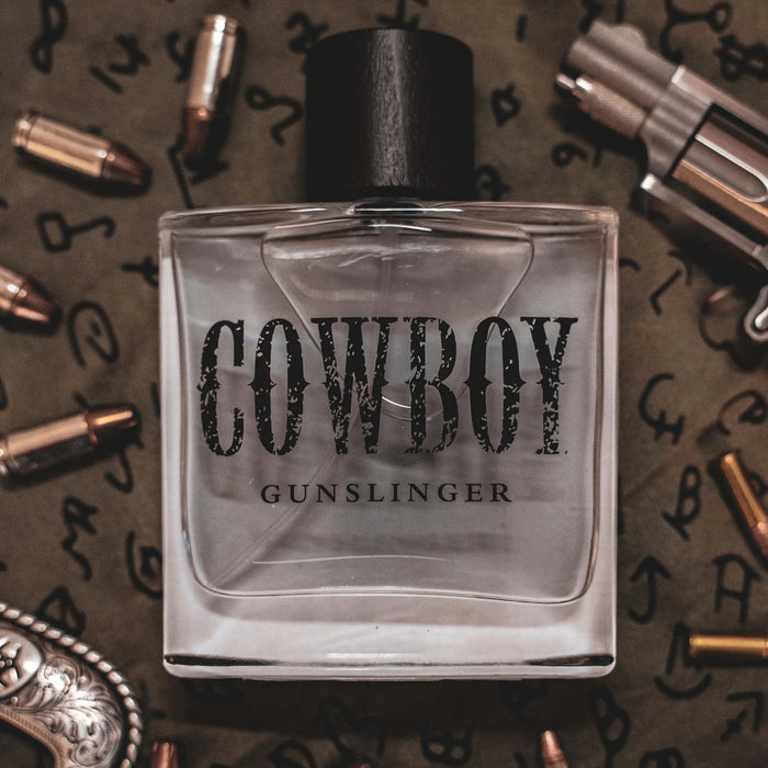 Cowboy Gunslinger Cologne An Authentic Cologne Spray for Men 3.4 FL OZ