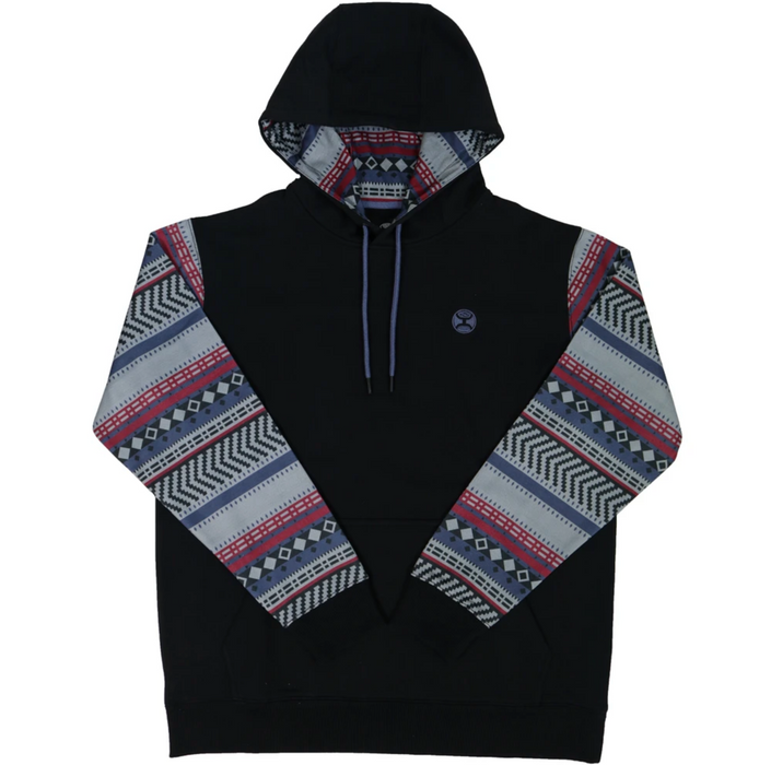 Hooey Men's Acuna Black Hoodie -HH1176BKBL