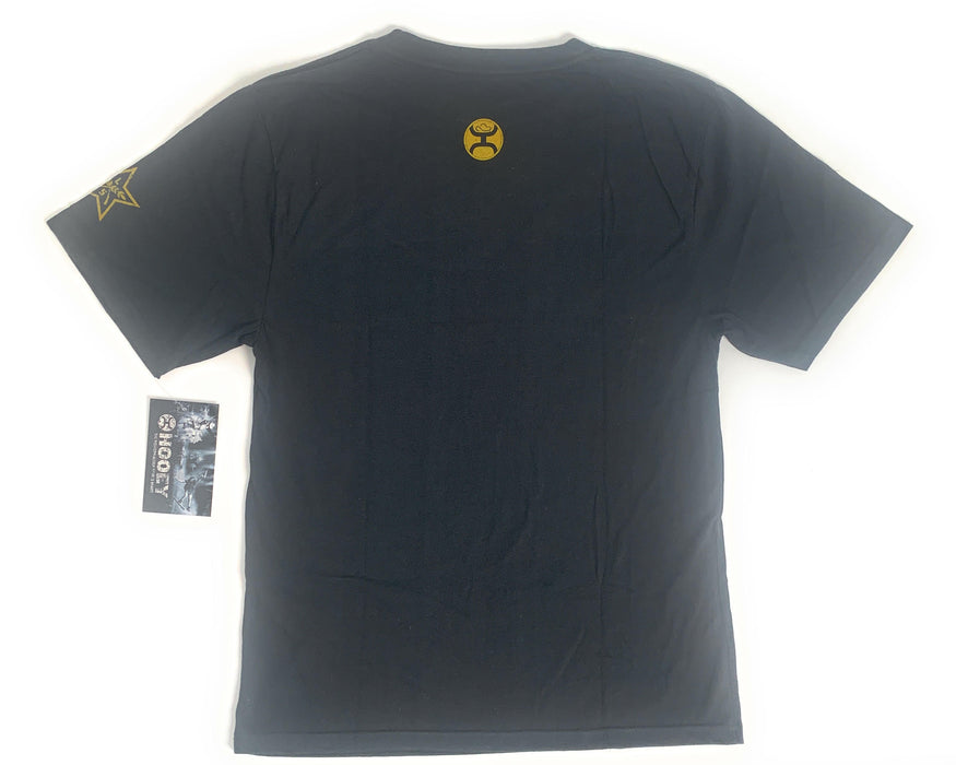 Hooey Men's Lone Star Black T-Shirt HT1392BK