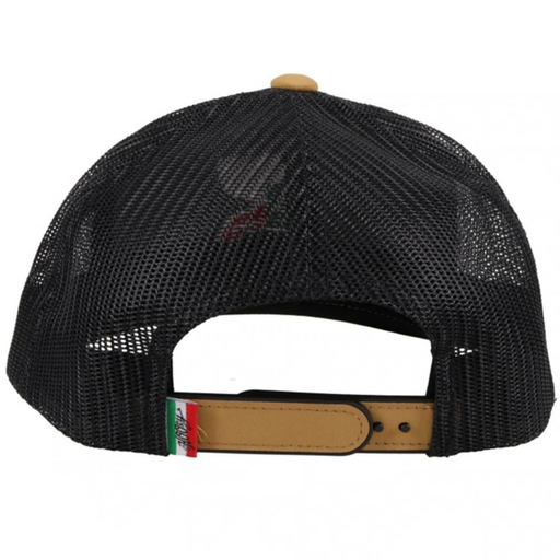HOOEY Men's Trucker Cap - 2118T-TNBK Tan & Black  "Boquillas" Mexico