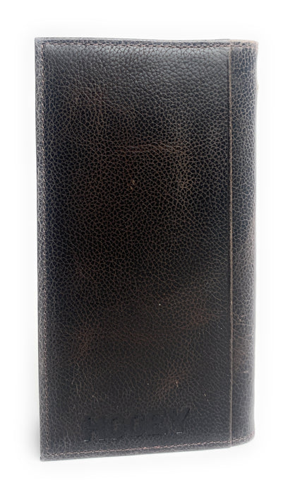 Hooey Cross Stitch Rodeo Wallet Brown - 2041566W2