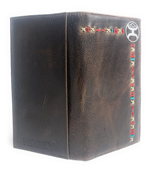 Hooey Cross Stitch Rodeo Wallet Brown - 2041566W2