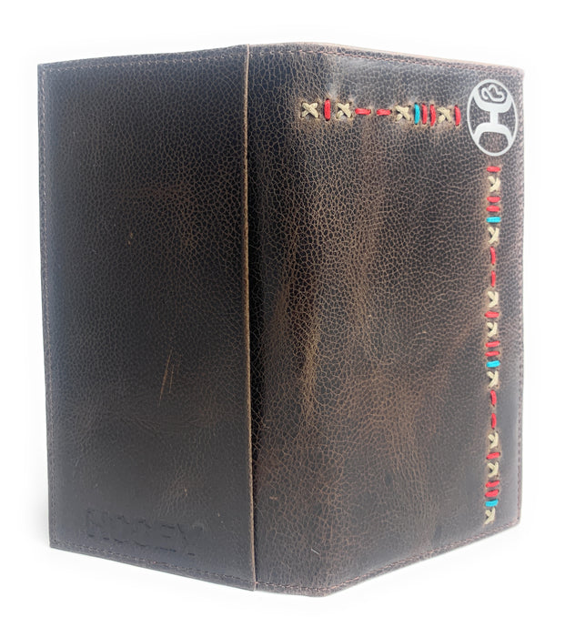 Hooey Cross Stitch Rodeo Wallet Brown - 2041566W2
